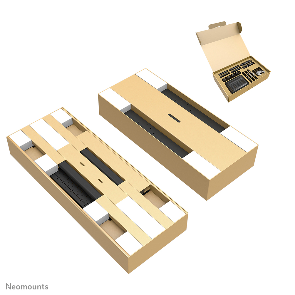 Neomounts FL55-975BL1 TV trolley 75-115" - motorised